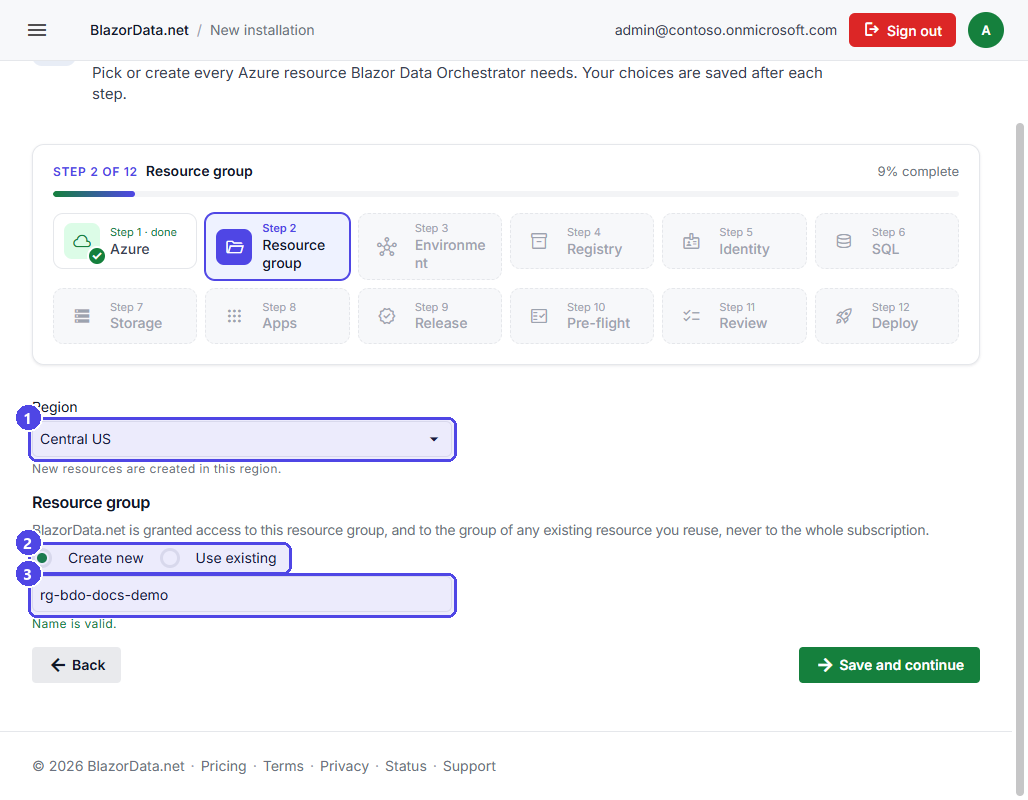 Deploy Blazor Data Orchestrator Into Your Own Azure Subscription With ...